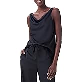 NIC+ZOE Women's Crepe Drape Tank