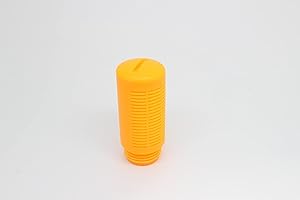 MettleAir SPG-01 Pneumatic Muffler Silencer with Sound Absorbing Granules Filter, Plastic, 1/8" NPT (Pack of 10)