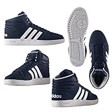 adidas NEO Men's Shoes | VS Hoops Mid Basketball, Collegiate Navy/White/White, (9.5 M US)