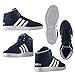 adidas NEO Men's Shoes | VS Hoops Mid Basketball, Collegiate Navy/White/White, (9.5 M US)