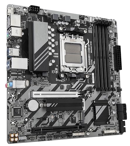 Placa Mãe Gigabyte B850M D3HP (AM5/4xDDR5/HDMI/DP/M.2/USB 3.2)