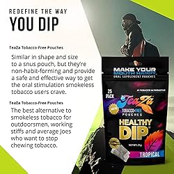Teaza Herbal Energy Pouches Chewing Tobacco
