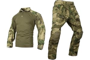 EMERSONGEAR Gen3 Uniform,Military Painball Suit,Army Airsoft Combat BDU Pants Shirt with Knee Pads