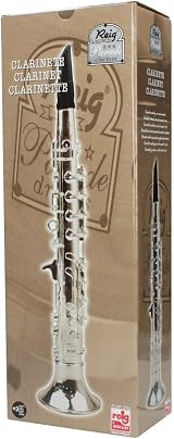 REIG 285 Clarinet Silver 8 Note Children's Musical Instrument Toy view 3