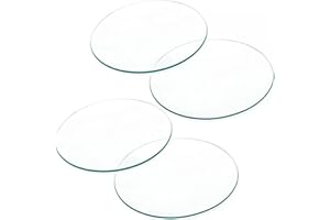 VOVCIG Watch Glass Beaker Cover, 4 Pack Lab Watch Glasses, Cover Lids for Beakers & Flasks, Evaporation Dish for Laboratory (150mm)
