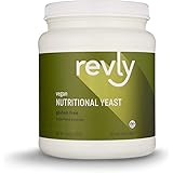 Amazon Brand - Revly Vegan Nutritional Yeast Non-Fortified Superfood 15.9 Oz. Powder - 6g Protein, Amino Acids, Vitamins, Min