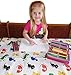 Splat Mat, Waterproof, Washable for Floor or Table, Under Highchairs, Art, Crafts, Playtime – Dinosaur