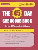The 45-Day GRE Vocab Book: Ace the GRE vocab in 45 days