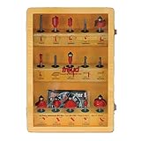 Freud 15 Piece Advanced Bit Set (1/4" Shank) (90-100)