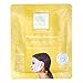 LACE YOUR FACE Patented Compression Facial Mask, AS SEEN ON SHARK TANK, Reusable Biodegradable Cotton Anti Aging Skin Care, Brightening Bearberry, Single