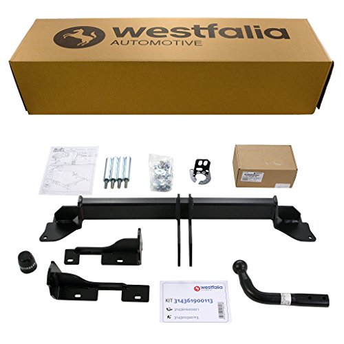 Westfalia-Automotive 314361900113 Attelage fixe pour Opel Zafira, Zafira Family avec faisceau d‘attelage spécifique à 13 broches inclus.