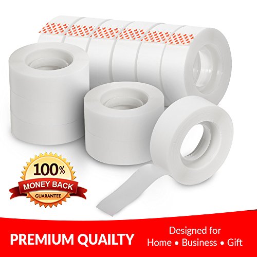 image for DNJ Office Invisible Tape, Write on Tape, Invisible on Paper 3/4-Inch 