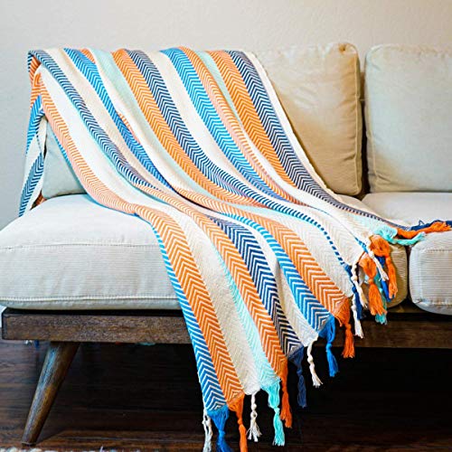 Original Turkish Throw Blankets, 100 Cotton Turkish Beach Blanket