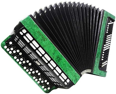 Russian Chromatic Button Accordion Tula, Bayan Etude 205, 3 Rows, 100 Bass, 1159, Classic Folk Musical Instrument, Excellent sound!