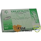 Amazon.com: Latex Gloves, Powder Free, 100 Gloves Per Box