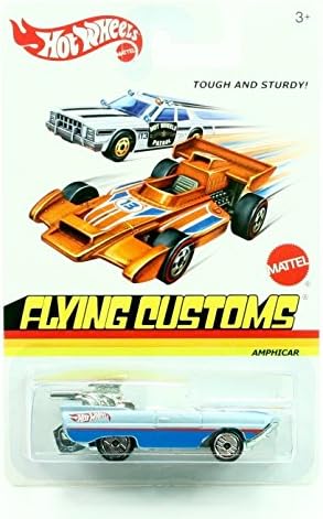 AMPHICAR Flying Customs 2013 Release of the 1974 Classic Series - 1:64 Scale Throw Back HOT WHEELS Die-Cast Vehicle