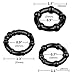 Penis Ring Set,Silicone Cock Ring,Soft Stretchy Erection Ring for Men Longer Harder Stronger Erection (3 Pack)