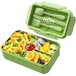Jelife Bento Box Kids Lunch Box - Large Bento-Style