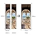 Fymural 3D Door Wallpaper Murals Wall Stickers-Portuguese Sea View for Home Decoration Self-Adhesive Vinyl Removable Retro Art Door Decals 30.3x78.7