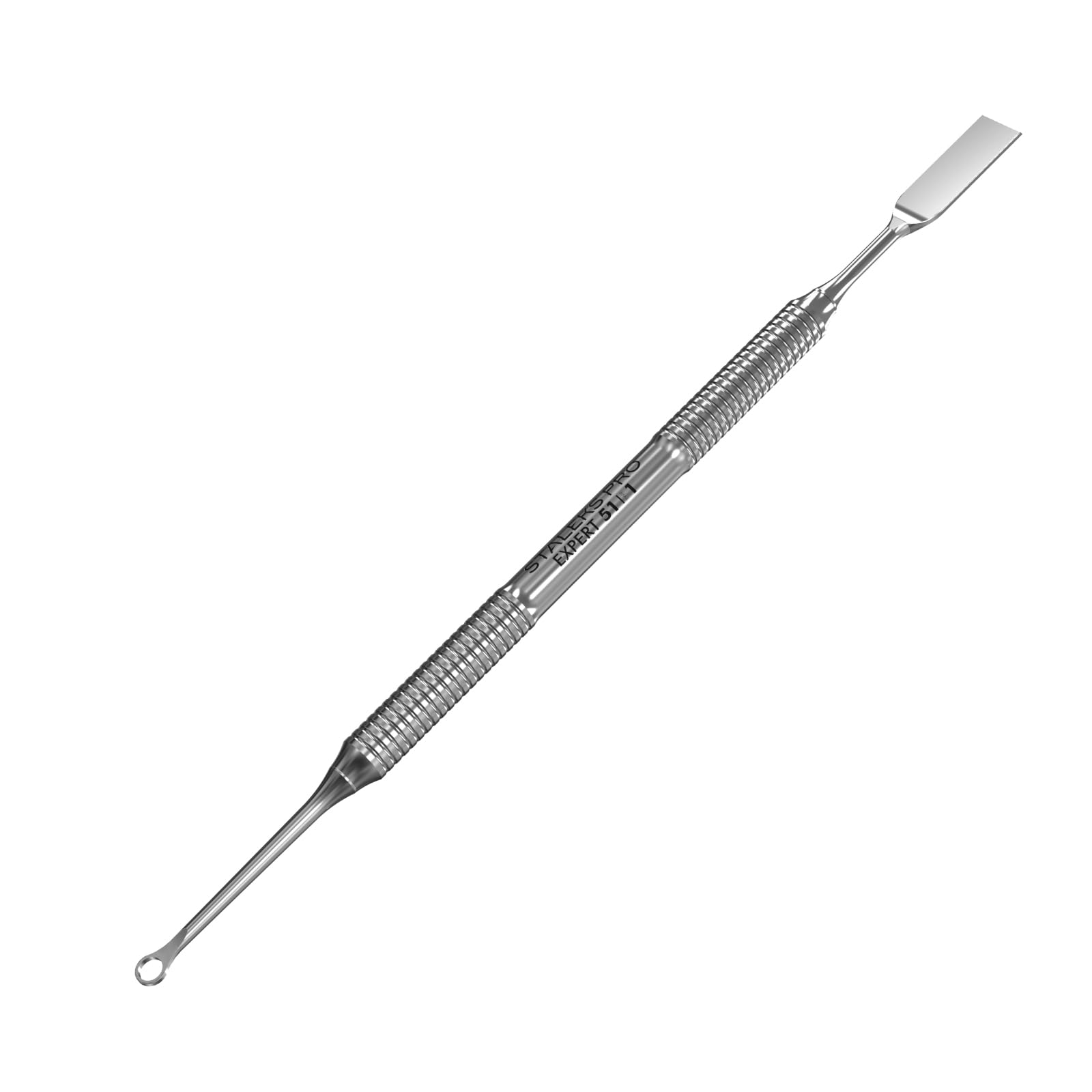 Staleks Pro Expert 51 Type 1 Manicure Pusher/Straight flat & loop pusher - Model PE-51/1