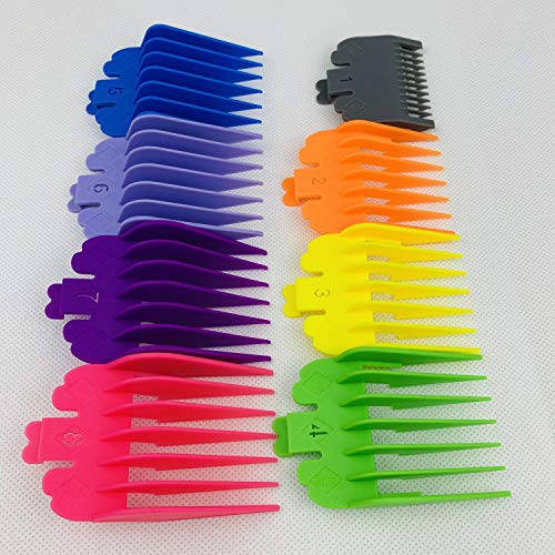 Professional Hair Clipper Guide Combs,Wahl replacement guards Set,8