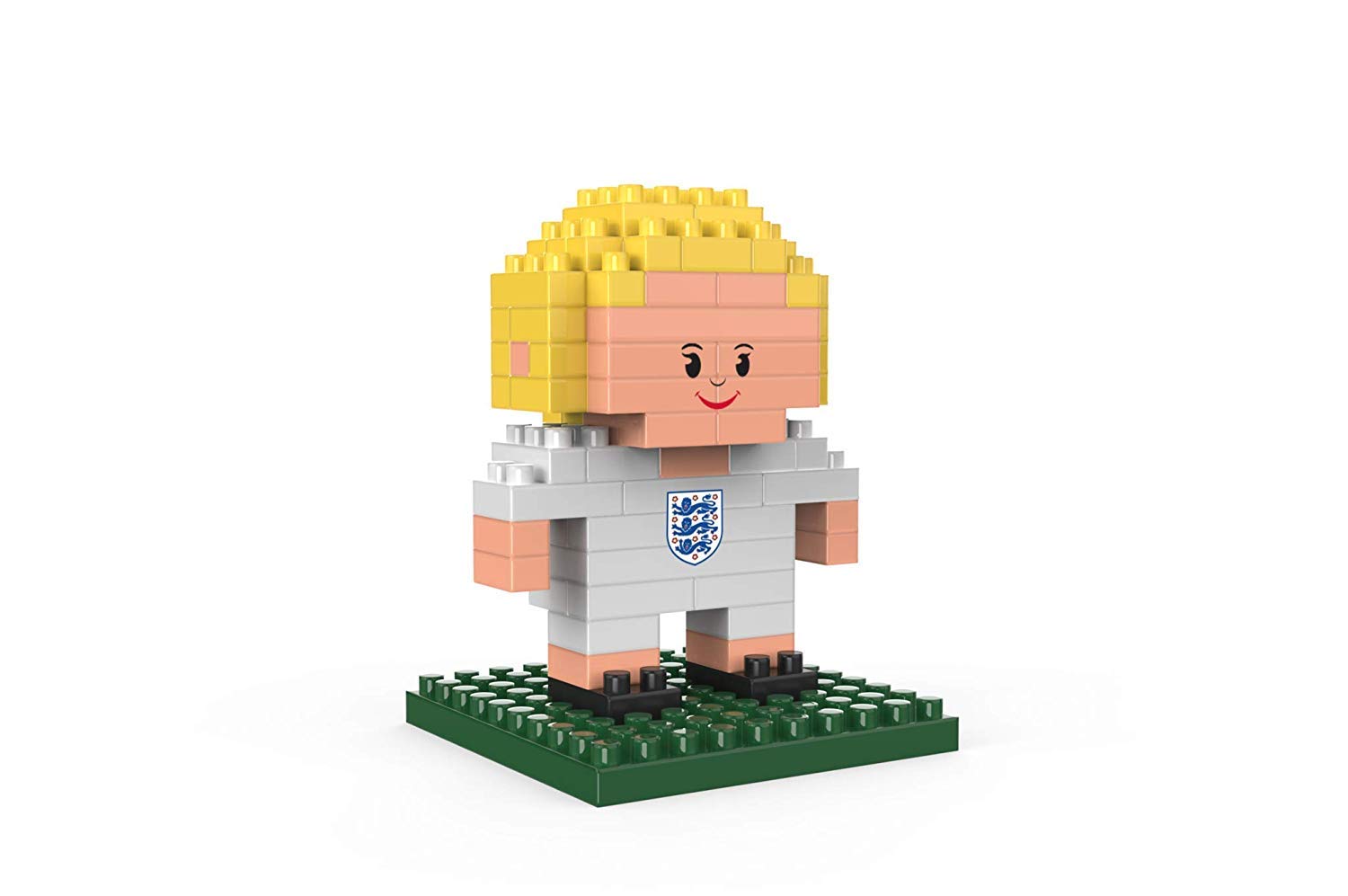 FOCO Officially Licensed England Football Female BRXLZ Mini Player Figure Construction Toy Model