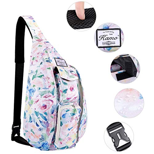 KAMO Sling Backpack - Rope Bag Crossbody Backpack Travel Multipurpose Daypacks for Men Women Lady Girl Teens