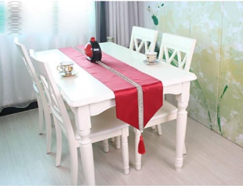 SAEKLL-Flag of Chinese classical wall bar, coffee table table runner 32200, Red