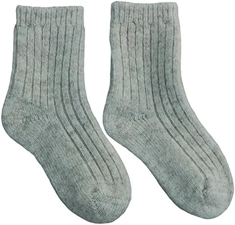 Kids Socks Wool Organic Soft for Boys Girls 3T, 4T, 5T by Wee Dreamers (3T-4T)