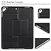 Ztotop Case for iPad 9.7 2018/2017, Strong Magnetic Stand Case with Auto Wake/Sleep, Pencil Holder and Multiple Viewing Angles, Soft Back Cover for iPad 5th /6th Generation/Air 2, Black