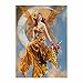 Freeas 5D DIY Diamond Painting Rhinestone Pictures of Crystals Embroidery Kits Home Wall Decoration Craft Figure Theme (Fairy & Moon)