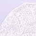 Dean Fast Women Plus Size Floral Lace Nightgown Long Lingerie Sleepwear Chemise White XXXL