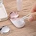 ROSENICE Contact Lens Case Mini Travel Portable Contact Case Container Holder(Light Pink)