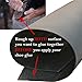 EZ ShoePAD Black Shoe Sole Repair Rubber Sheet 1/8