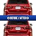 GRIDREADY 2014-2020 Jeep Grand Cherokee Tail Light Tint Kit | Inner Taillight Overlay Covers Compatible with '14-'20 Jeep Grand Cherokee | Accessories