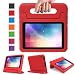 LTROP All-New Fire 7 (2017 Release) Case for Kids, Light Weight EVA Shock Proof Handle Kid-Proof Case for Fire 7 inch Display Tablet 7th Generation - Red primary