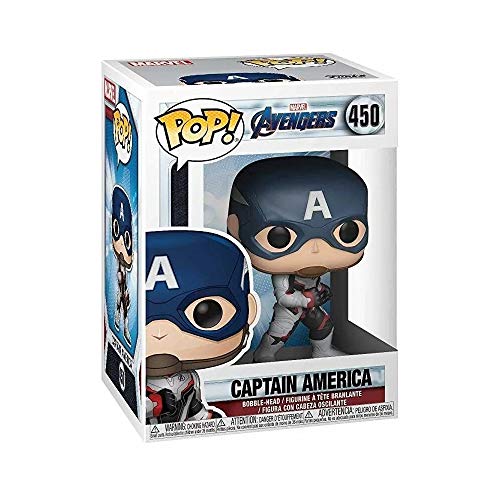 Funko Pop! Marvel: Avengers Endgame - Captain America, Multicolor - //coolthings.us