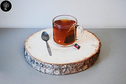 Wooden tray - rough wood slice - wooden cake stand - wooden cutting board - rustic pine wood - fir tree slice - cutting board - Eco friendly