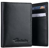 Travelambo RFID Blocking High Capacity Mens Wallets Trifold