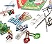 Neliblu Christmas Toys Party Favors Mega Assorted Stocking Stuffers, Holiday Toys and Activities, Christmas Coloring Books, Tattoos, Jingle Bell Bracelets and More 72 Mega Christmas Toy Assortment
