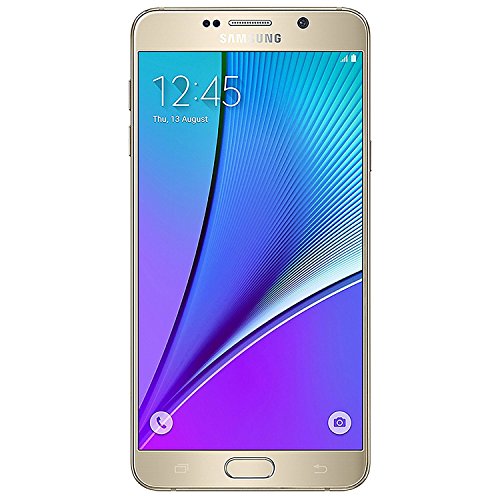 Samsung Galaxy Note 5 SM-N920T 32GB Platinum Gold - T-Mobile Unlocked GSM (Renewed)