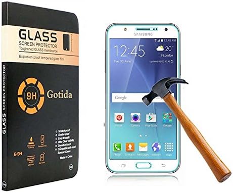 J7-Prime Screen Protector,Galaxy J7 Screen Protector,Gotida J7-Prime HD Screen Protector Anti-Fingerprint for Samsung Galaxy J7 Prime Clear Screen Protector