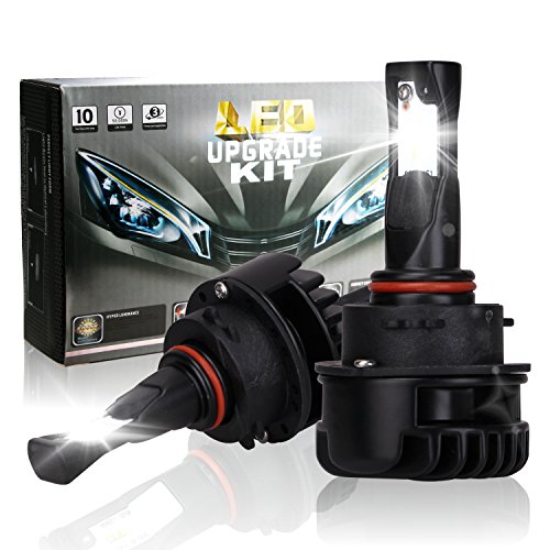 SLDX 9005,9006(H10,HB3,HB4) 52w Led Headlight Bulb Conversion Kit Headlamp 4400LM 6500K Cool White-3 Years Warranty