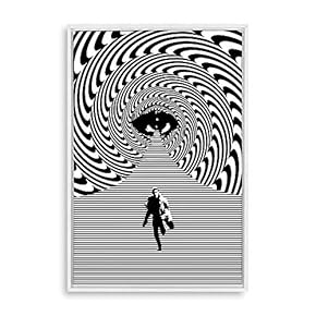 Framed Geometric Pattern Home Artwork for Living Room Bedroom