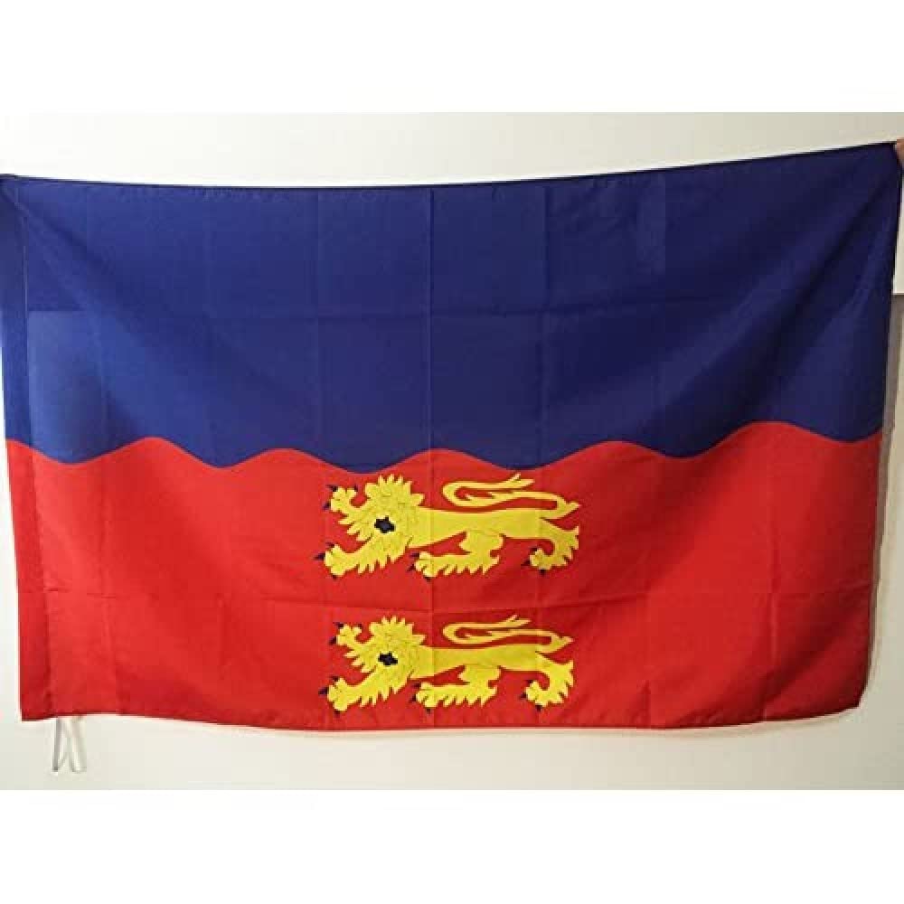 AZ FLAG - Calvados Flag - 2x3 Ft - French department Banner with Sleeve - 100% Polyester - Fade Resistant - Vivid Colors - 2' x 3' Feet - 90x60 Cm