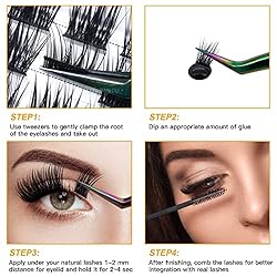 Lash Clusters B21 D Curl 8-16MIX DIY Eyelash