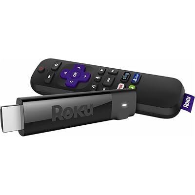 Roku Streaming Stick+ | 4K/HDR/HD Streaming Player with 4X The Wireless Range &amp; Voice Remote with TV Power and Volume (2017) (Renewed)