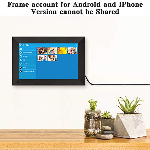 MRQ 14 Inch Full HD Digital Photo Frame Native 1080P High Resolution