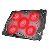 HAVIT-Laptop-Cooling-Fan-Portable-Cooling-Pad-with-5-Quiet-Fans-and-2-USB-Ports-for-Up-to-17-Laptops-F2068-BlackRed HAVIT Laptop Cooling Fan, Portable Cooling Pad with 5 Quiet Fans and 2 USB Ports, Laptop cooler for Up to 17” Laptops…