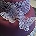 Joinor Butterfly Shape Silicone Mold Lace Cake Molds Fondant Tools Cake Decorating Tools Silicone Chocolate Icing Border Sugar Mold